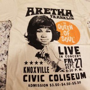 1968 ARETHA FRANKLIN Concert T-Shirt